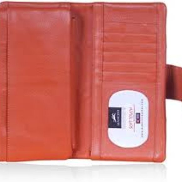 Mancini Luggage Ladies RFID Secure Clutch Wallet - Picture 3 of 3